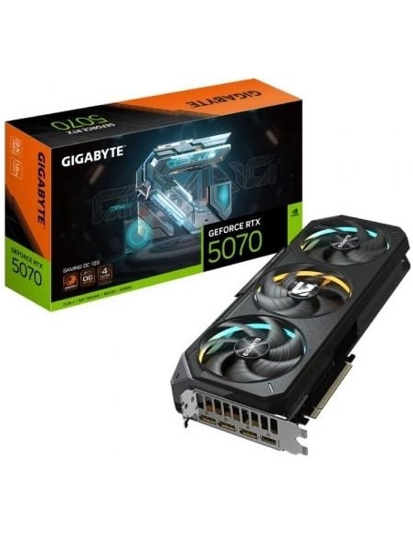 Tarjeta Gráfica Gigabyte GeForce RTX 5070 Gaming OC/ 12GB GDDR7