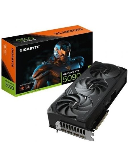 Tarjeta Gráfica Gigabyte GeForce RTX 5090 WindForce OC/ 32GB GDDR7