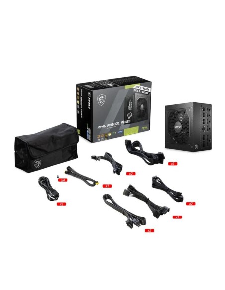 MSI Fuente Alimentación MAG A850GL PCIE5 II 850W