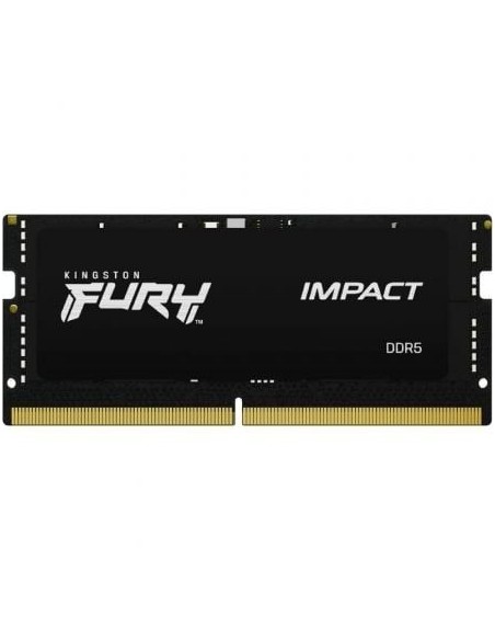 Memoria RAM Kingston FURY Impact 16GB/ DDR5/ 5600MHz/ 1.1V/ CL40/ SODIMM