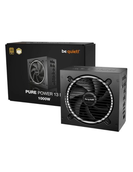 be quiet! Fuente PURE POWER 13M 1000W 20+4 pin ATX