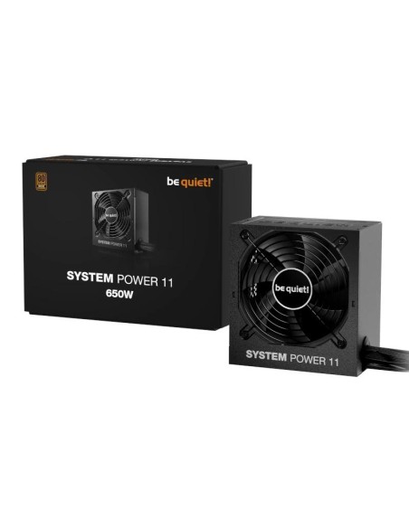 be quiet! Fuente SYSTEM POWER 11 650W 20+4 pin ATX