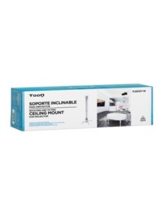 Tooq PJ2012T-W Soporte Proyector Techo Blanco
