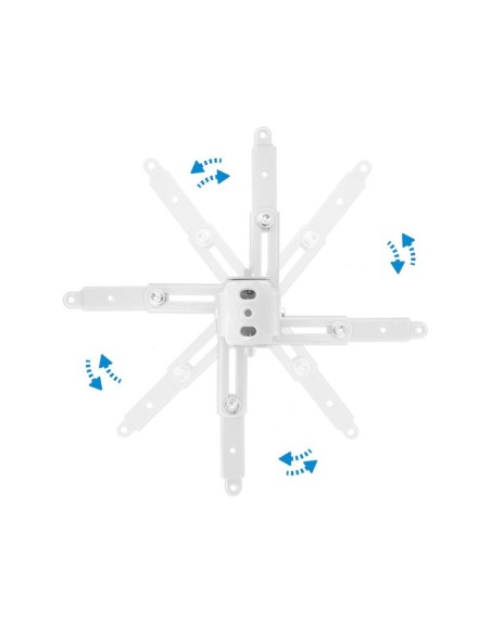 Tooq PJ2012T-W Soporte Proyector Techo Blanco