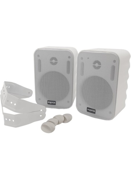 Approx Altavoces Pared Dig'2x20W Bth+ kit de mon'
