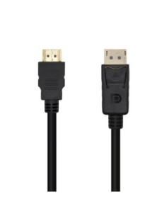 Aisens Cable Conversor Displayport/M-HDMI/M, 20m