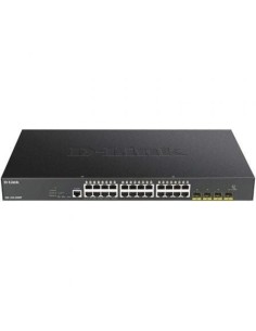 Switch Gestionado D-Link Smart DGS-1250-28XMP 28 Puertos/ RJ-45 10/100/1000 PoE/ SFP