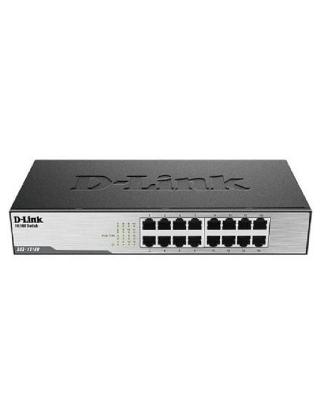 Switch D-Link DES-1016D 16 Puertos/ RJ-45 10/100