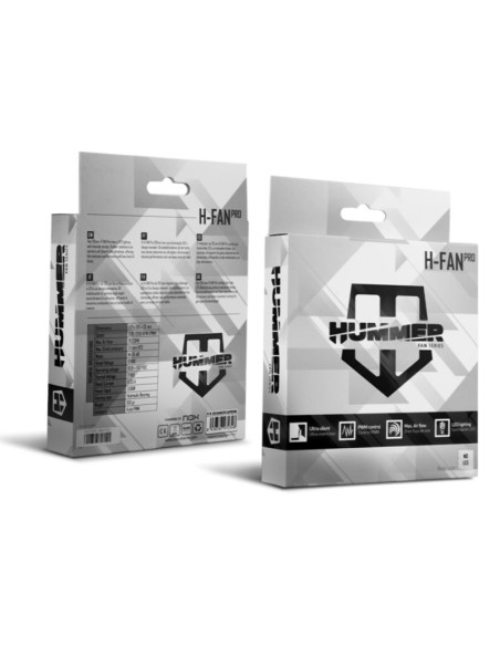 NOX Ventilador Hummer H-FAN PRO 120 mm PWM