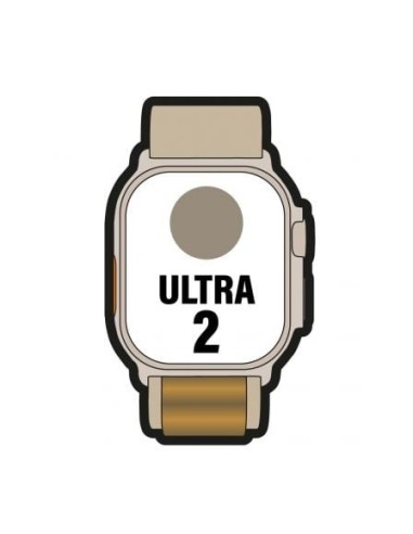 Apple Watch Ultra 2/ GPS/ Cellular/ 49mm/ Caja de Titanio/ Correa Loop Alpine Canela Pequeña