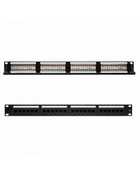 Patch Panel Nanocable 10.21.3124/ 24 Puertos/ Cat.6/ Altura 1U