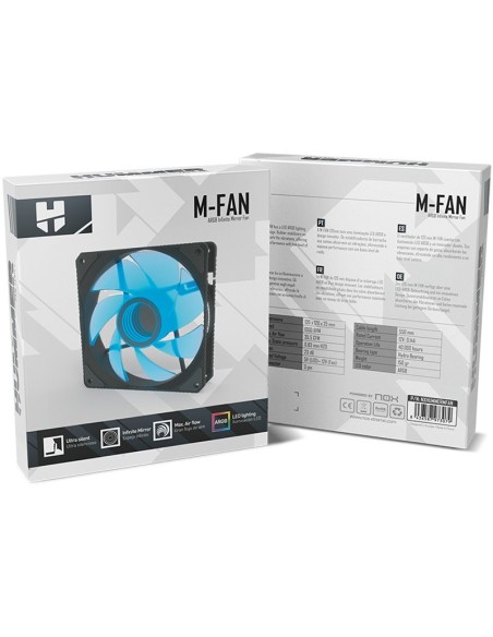 NOX HUMMER ARGB 120mm Espejo Infinito