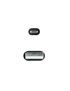 Nanocable Cable Lightining-USB A/M' Negro' 1 M