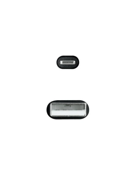 Nanocable Cable Lightining-USB A/M' Negro' 1 M