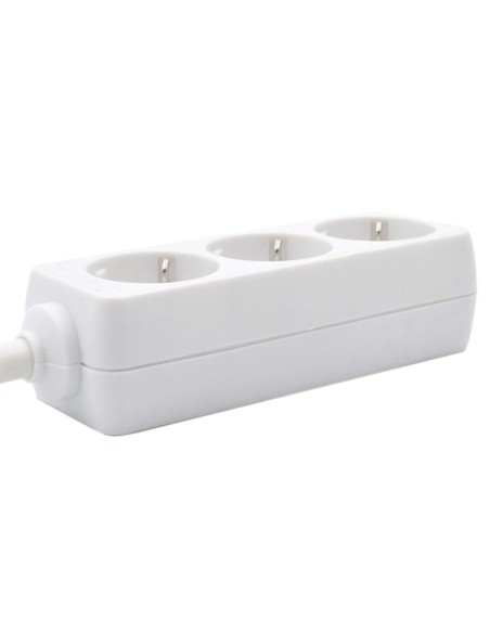Ewent Ew3958 Regleta 3 tomas Blanco