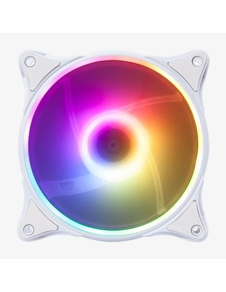 Hiditec Ventilador Gaming ARGB-N-18 WHITE 120 MM