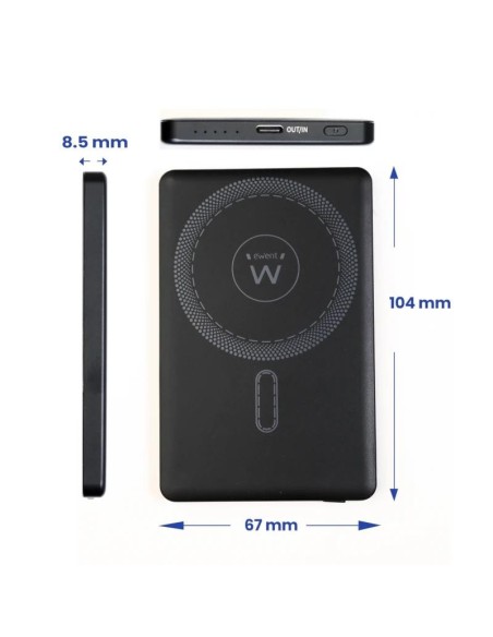EWENT POWERBANK SLIM 5000mAh MagSafe PD 20W