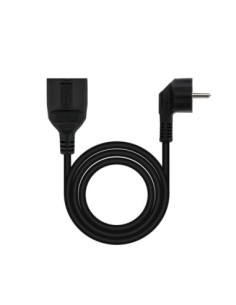 Nanocable Cable Alim' Alargador schuko negro 3 M