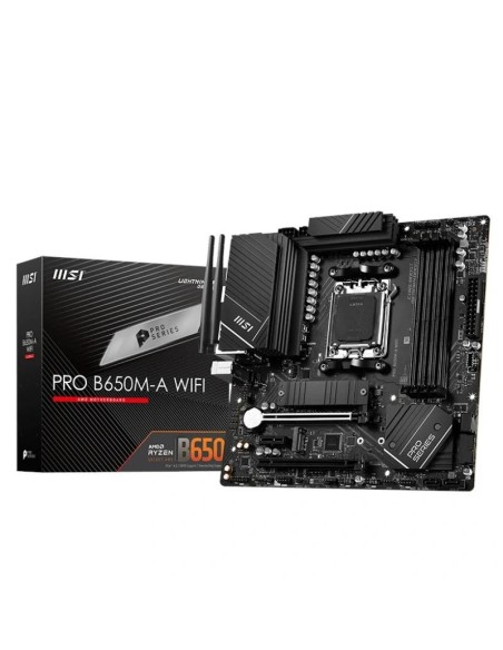 MSI Placa Base PRO B650M-A WIFI mATX AM5