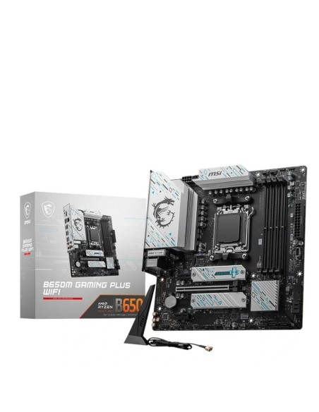 MSI Placa Base B650M GAMING PLUS WIFI mATX AM5