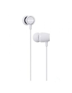 Auriculares Intrauditivos Aiwa ESTM-20WT/ Jack 3.5/ Blancos