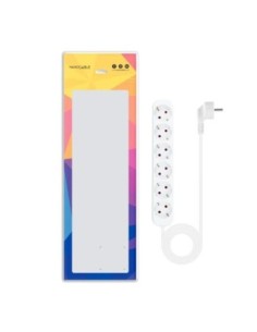 Nanocable Regleta de Enchufes 6 Tomas 1'4 m Blanco 2