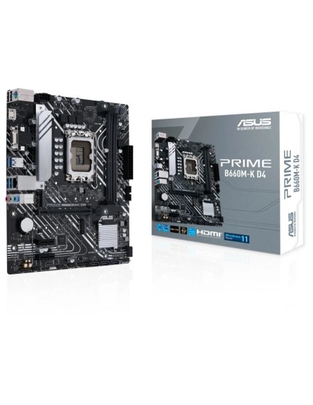 ASUS Placa Base PRIME B660M-K D4  mATX 1700