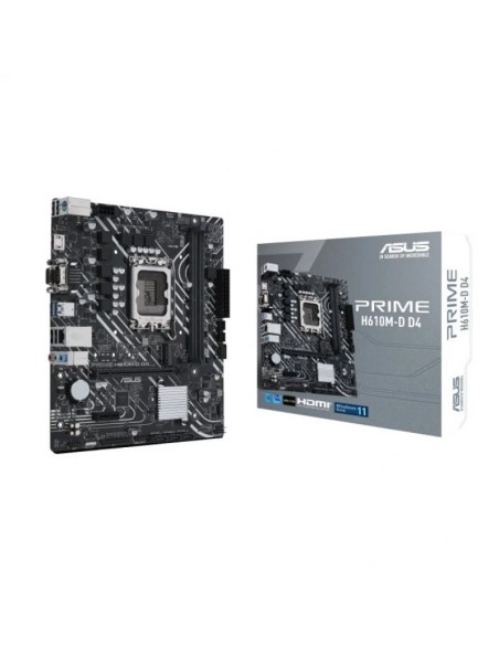ASUS Placa Base PRIME H610M-D D4  mATX 1700