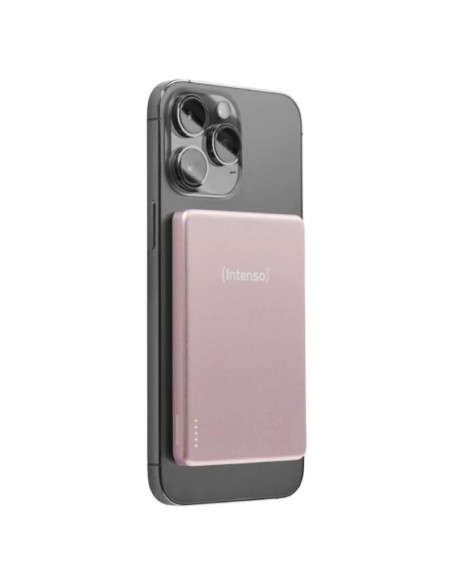 Intenso Powerbank MW5000 MagSafe Rosado
