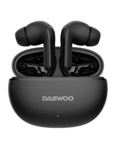 Auriculares Bluetooth Daewoo DW2004 con estuche de carga/ Autonomía 5h/ Negros