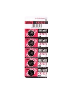 Maxell  Pila Botón Litio CR2025 3V Blister*5