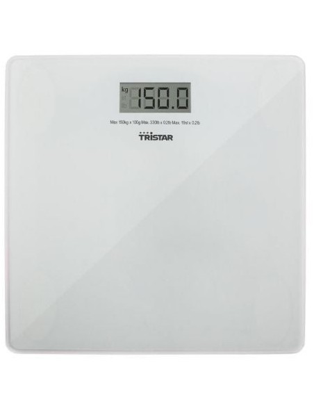 Báscula de Baño Tristar WG-2419/ Hasta 150kg