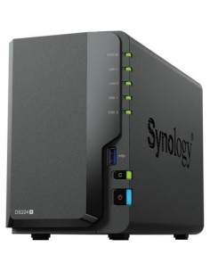 NAS Synology Diskstation DS224+/ 2 Bahías 3.5'- 2.5'/ 2GB DDR4/ Formato Torre