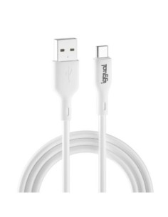 iggual cable USB-A/USB-C 100 cm blanco