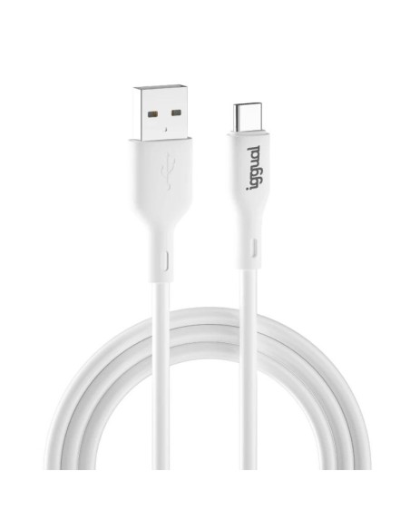iggual Cable USB-A/USB-C 100 cm blanco Q3.0 3A