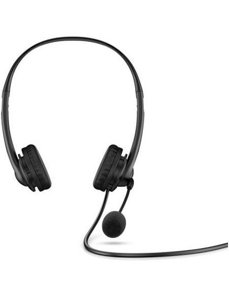 Auriculares HP G2/ con Micrófono/ USB/ Negros