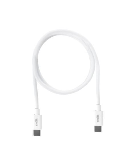 iggual Cable USB-C/USB-C 100 cm blanco Q3.0 3A