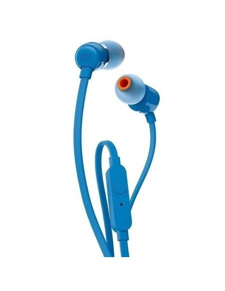 Auriculares Intrauditivos JBL Tune 110/ con Micrófono/ Jack 3.5/ Azules