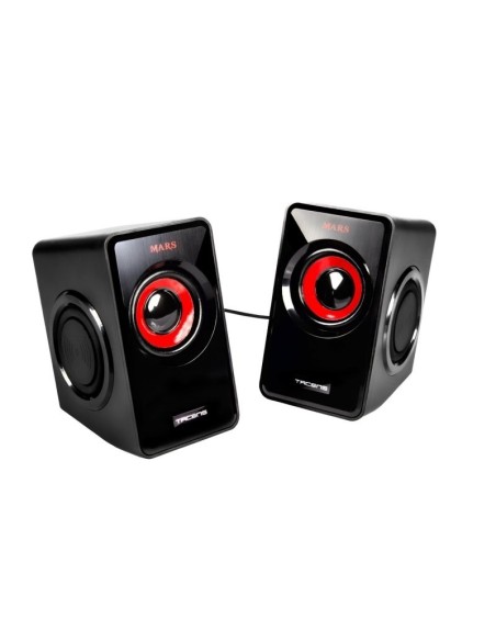 Mars Gaming Altavoces 2.0 MS1 negro/rojo
