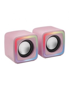 MARS GAMING Altavoces MSCUBE Premium 8W Pink 2