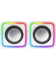 MARS GAMING Altavoces MSCUBE Premium 8W White
