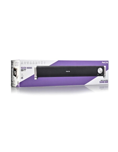 NGS Barra de sonido PC Inalámbrica 200W BT