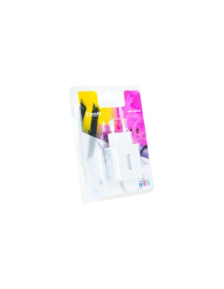 Tooq Cargador de pared doble USB-C PD+ USB A