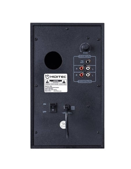 Hiditec Altavoz 2.1 H400 DARK EDITION