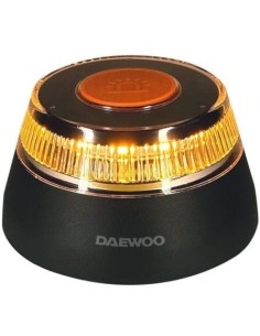 Luz baliza de emergencia para coche Daewoo DW5001 V16/ Homologada/ Base Imantada/ Geolocalizable/ Funciona a Pilas