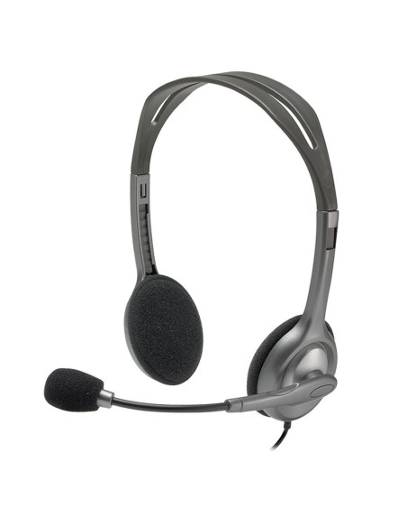 Logitech Auricular+Mic H111 Negro