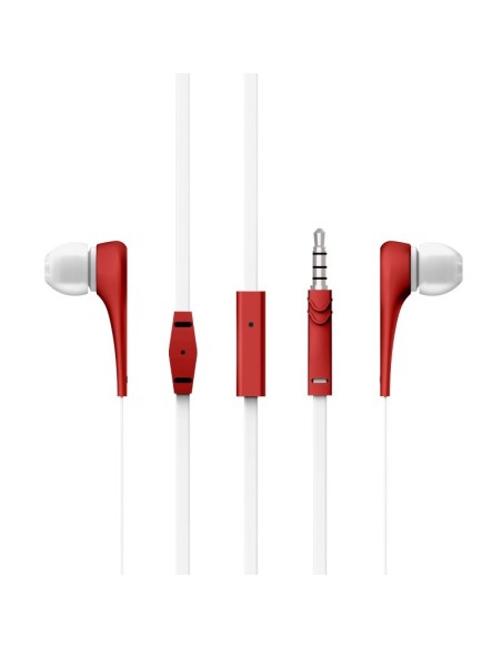 Energy Sistem Auricular Intrauditivo Style 1 Rojo