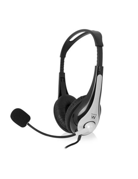 EWENT EW3562 Auriculares + Micrófono Stéreo negro