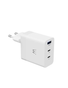 EWENT Cargador carga rapido 65w usb-c y usb-a
