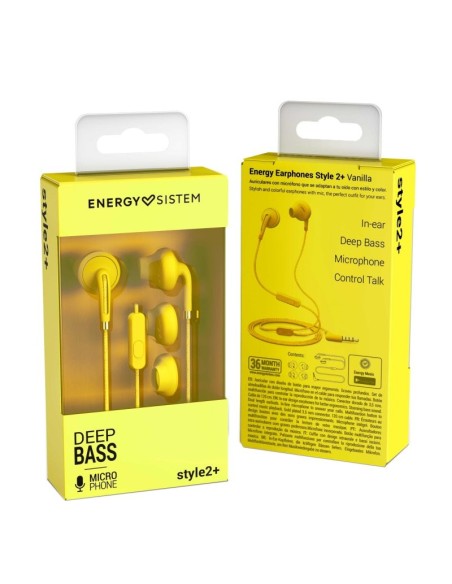 Energy Sistem Aur+Mic In ear Style 2+ Vanilla